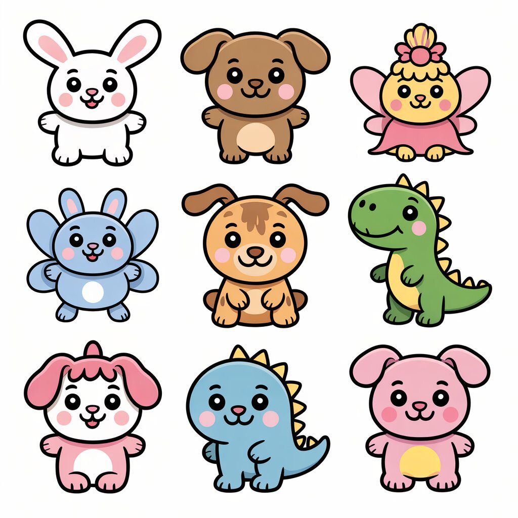 coloring characters