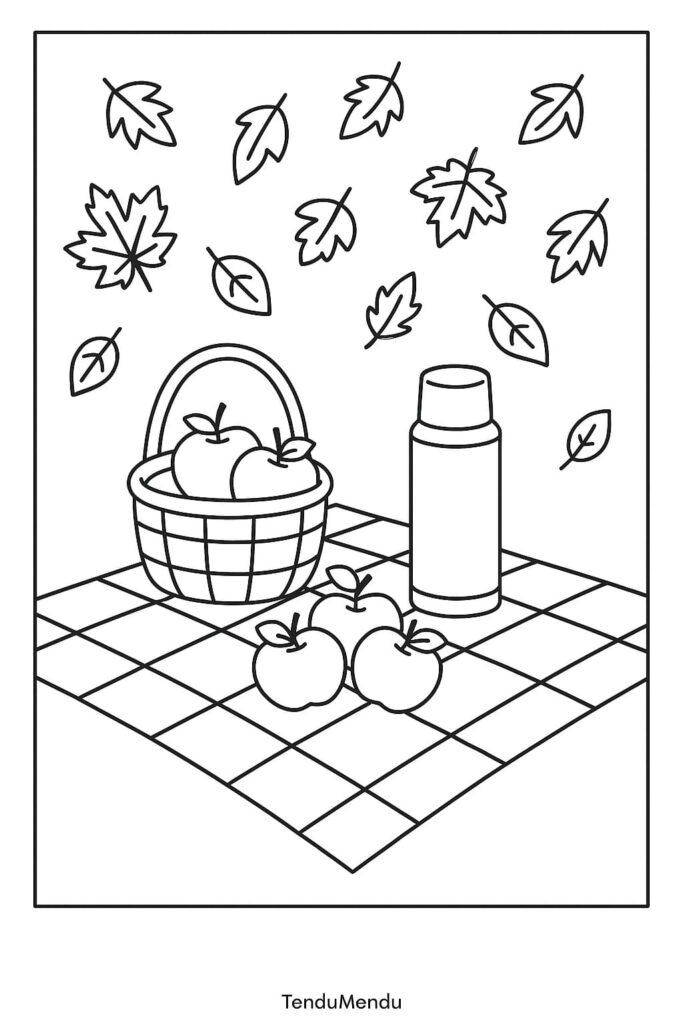 simple fall coloring