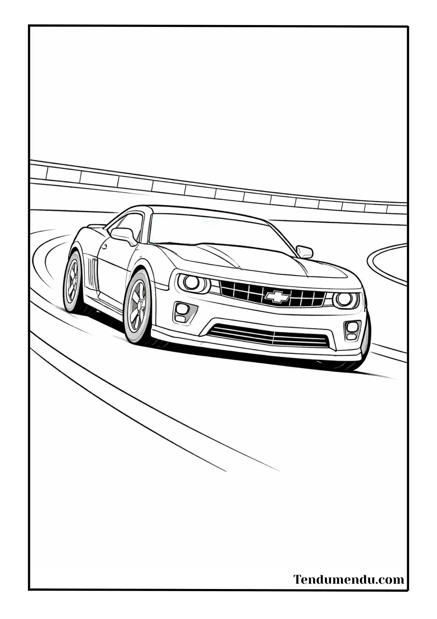 1camaro car coloring pages